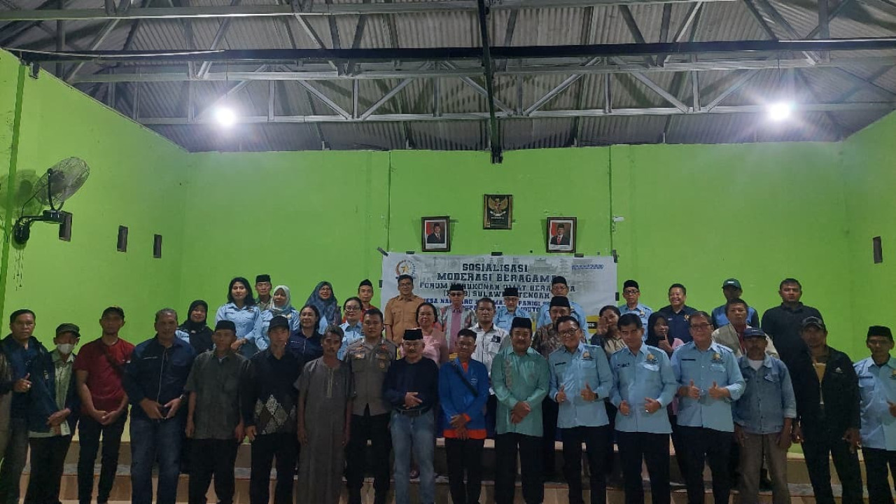 FKUB Sulteng Perkuat Moderasi Beragama di Kampung Kerukunan Desa Nambaru